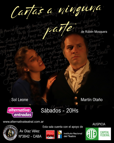 afiche cartas a ninguna parte